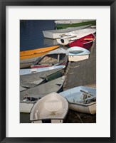 Framed Row Boats III