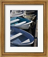 Framed Row Boats IV