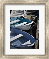 Framed Row Boats IV