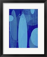 Ocean Ellipses II Framed Print