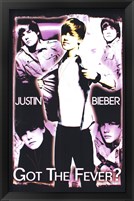 Framed Black Light - Justin Bieber