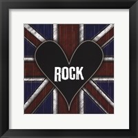 Framed Rock Union Jack