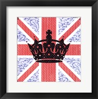 Framed Union Jack Crown