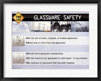 Framed Glassware Safety