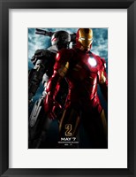 Framed Iron Man 2 Gray Armor