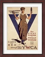 Framed For Every Fighter a Woman Worker YWCA