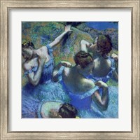 Framed Blue Dancers, c.1899