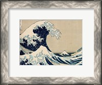 Framed Great Wave of Kanagawa