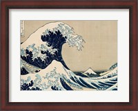 Framed Great Wave of Kanagawa