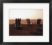 Framed Adirondack Chairs II - mini