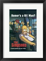 Framed Simpsons Homer's a Hit Man?