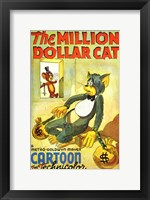 Framed Million Dollar Cat