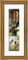 Framed In the Roman Baths, or Roman Women In The Bath, 1876