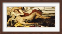 Framed Exhausted Maenides, c.1873-74