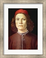 Framed Portrait of a Young Man, c.1480-85