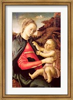 Framed Virgin and Child (Madonna of the Guidi da Faenza) c.1465-70