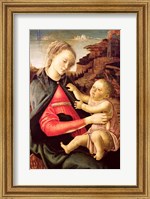 Framed Virgin and Child (Madonna of the Guidi da Faenza) c.1465-70