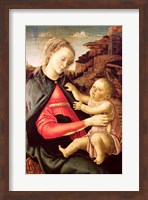 Framed Virgin and Child (Madonna of the Guidi da Faenza) c.1465-70