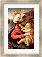 Framed Virgin and Child (Madonna of the Guidi da Faenza) c.1465-70