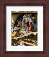Framed Mystic Nativity, 1500 (detail 2)