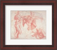 Framed Studies of Male Nudes
