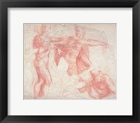 Framed Studies of Male Nudes