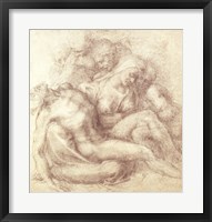 Framed Figures Study for the Lamentation Over the Dead Christ, 1530