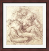 Framed Figures Study for the Lamentation Over the Dead Christ, 1530