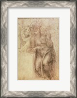 Framed Inv.1895-9-15-516.recto (w.72) Study for the Annunciation