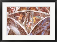 Framed Sistine Chapel Ceiling: Haman