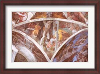 Framed Sistine Chapel Ceiling: Haman