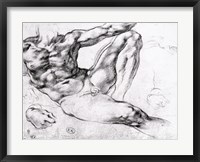 Framed Study for the Creation of Adam