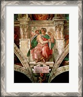 Framed Sistine Chapel Ceiling: The Prophet Isaiah