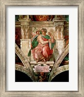 Framed Sistine Chapel Ceiling: The Prophet Isaiah