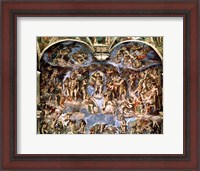 Framed Last Judgement, from the Sistine Chapel, 1538-41
