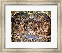 Framed Last Judgement, from the Sistine Chapel, 1538-41