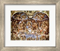 Framed Sistine Chapel: The Last Judgement, 1538-41