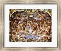 Framed Sistine Chapel: The Last Judgement, 1538-41