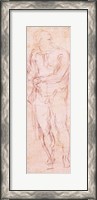 Framed Study for Adam in 'The Expulsion', 1508-12