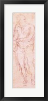 Framed Study for Adam in 'The Expulsion', 1508-12