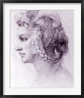 Framed Ideal Head of a Woman, c.1525-28