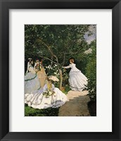 Framed Women in the Garden, 1867