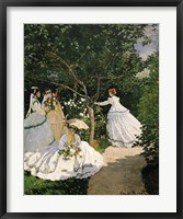 Framed Women in the Garden, 1867