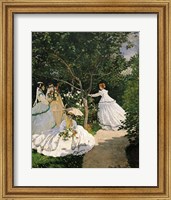Framed Women in the Garden, 1867