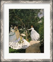 Framed Women in the Garden, 1867