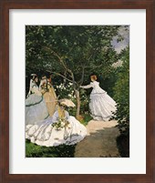 Framed Women in the Garden, 1867