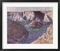 Framed Rocks of Belle Ile, 1886