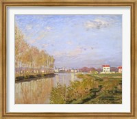 Framed Seine at Argenteuil, 1873