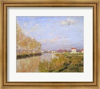 Framed Seine at Argenteuil, 1873