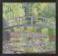 Framed Waterlily Pond: Green Harmony, 1899
